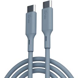 XTOUCH USB Type C to C Cable 2 m Compatible with Phone Laptop Tablet- Grey-18