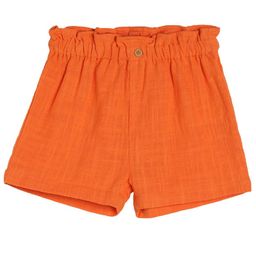 MINI KLUB Cotton Solid Shorts - Orange-image-21