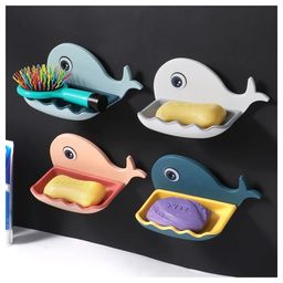 FunBlast Fish Design Soap Stand Holder for BathroomPack of 4 Random Color-23