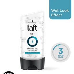Schwarzkopf Taft Wet Hair Styling Gel with 24-hour Wet Look Effect & Active Hold 3 image 4