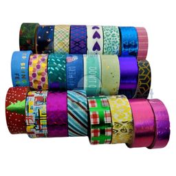 FunBlast Rolls Washi Tape Set Pack of 24 - Multicolour image 2
