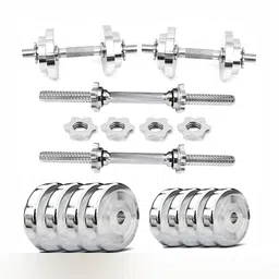 HackerX 2-Pcs Adjustable Steel Plate Dumbbell-25