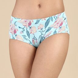 &Circus Modal Pack Of 2 Lemon & Lemon Printed Seamless Bare Hipsters - Multi Colour image 5