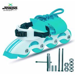 Jaspo Transformer Skating Combo kit with Protective Gear Set, Quad and Inline Roller Skates for Kids (Age Up to 7 Yrs)-Includes Safety Gear (Helmet,Knee,Elbow,and Wrist Guards)-Size UK 11-13 (Juniors) image 4
