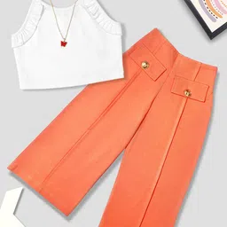 Tiara Girls Top with Palazzos-image-27