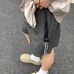 KPOP Men Relaxed Fit Shorts-image-42