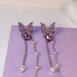 Lady Raiment Gold-Plated Brass Earrings-43