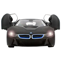 BMW i8 1:14 Remote Controlled Car with Open Door (Black)-image-13