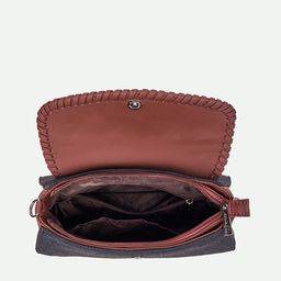 ZOUK Printed Structured Sling Bag image 5