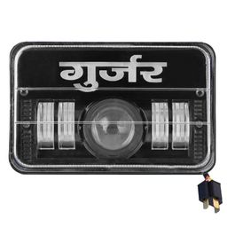 Allextreme 50 W and 6000 K 4 LED Rajput Headlight With 1 Projector Lamp for Hero Splendor Bike, EXSBH03-image-87