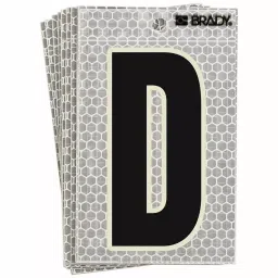 BRADY Letter Label 76.2 mm (3 Inch) Character Height Archivo Narrow Font, 14R149 (Pack of 10 Pcs)-image-74