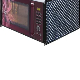 Wings Star Polka dots Blue Microwave Oven Covers-6