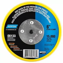 Norton 152.4 mm (6 Inch) Adhesive-Backed Foam Disc Backup Pad, 436G32-18