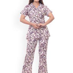 CLINT Printed Shirt & Trousers Co-Ord Set-image-69