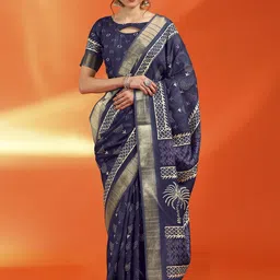 Mitera Bagh Zari Silk Cotton Sungudi Saree-picture-45