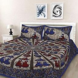 E Elma Unisex Blue Bedsheets-image-32