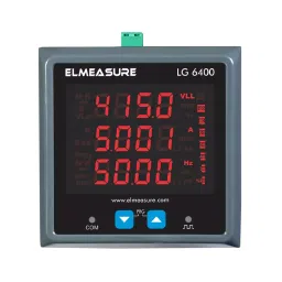 Elmeasure High Profile 2 Relay Demand Controller with Accuracy Class 1 and RS485 Communication Port, LG6400P11008-25