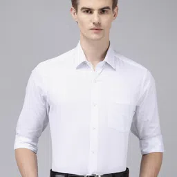 Arrow Manhattan Slim Fit Opaque Striped Pure Cotton Formal Shirt-picture-48