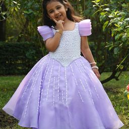 TOPLOVE Embellished Net Fit & Flare Dress-picture-32