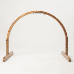 Rocking Potato Arch Baby Activity Gym Without Toys- Beige-27
