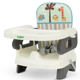 Baybee Booster Seat for Feeding Baby, Baby Food Chair with Removable Dining Tray - Grey-image-14