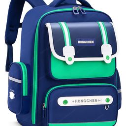 FunBlast Waterproof School Bag with Multiple Pockets for Kids Height 16 Inches-32