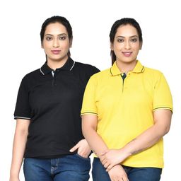RAPL Women 2 Polo Collar T-shirt-image-34