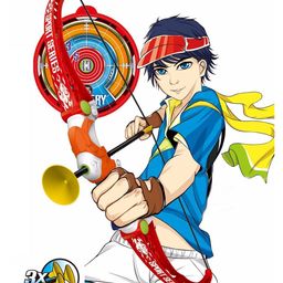 SUPER TOY Kids Bow & Arrow Toy Archery Set with Target Board - Multicolor image 4