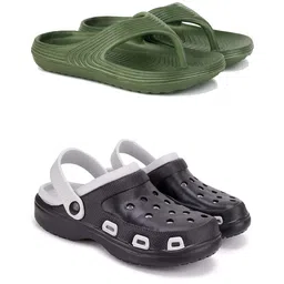 PENNEN Set Of 2 Stylish Thong Flip-Flops & Clogs-picture-11