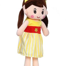 Big Size Super Soft 80cm Stuffed Girl Cute Doll - Polyfill Washable Cuddly Soft Plush Toy - Helps to Learn Role Play - 100% Safe for Kids - 60 cm-15