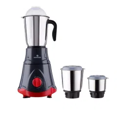 Novamax TopChef GX 500 3 Speed Setting ABS Plastic Mixer Grinder with 3 Stainless Steel Jars 500 W, Black & Red-image-70