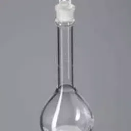 Glassco 10 ml Volumetric Flask Clear, Class A, with Penny Head Glass Stopper, 130.524.02-17