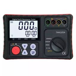 amiciSense Earth Resistance Tester High Precision Megohmmeter with Ground Voltage and Resistance Test with LCD Display-2