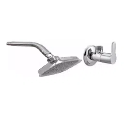 GENERIC Marc Faucet Set with Shower Stainless Steel Chrome Finish Silver, FG2353 ( Pack of 2)-image-85