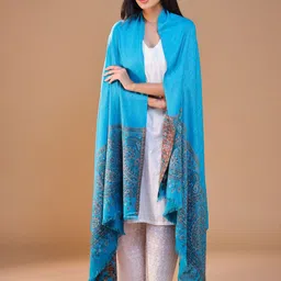 SWI Stylish Women Ethnic Motifs Woven Design Shawl-image-90
