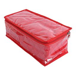Kuber Industries Red Set of 1 Regular Fashion Organisers image 4