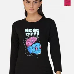 Metronaut Women 2 Printed Bio Finish Applique T-shirt-picture-30