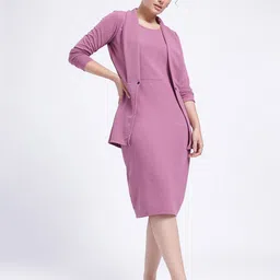 SZN Bodycon Dress with Jacket-image-83