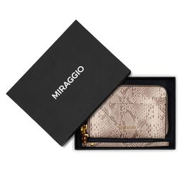 MIRAGGIO Beige PU Ellie Wallet-33