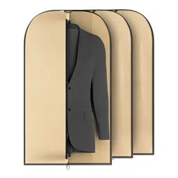 Aura Brown 3 Pieces Wardrobe Suit Organisers-6