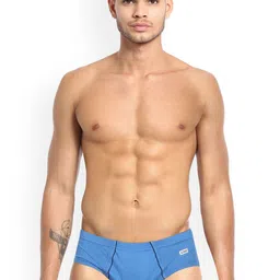 Rupa Frontline Pack Of 8 Assorted Pure Super Combed Cotton Basic Briefs Frontline-Xing-Bri image 2
