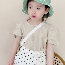 LULU & SKY Girls Solid Cotton Top-image-95