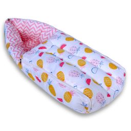 VParents Fruity Baby Sleeping Bag Cum Carrying Bag - Pink-image-6