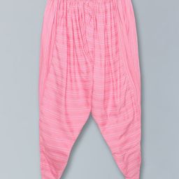Kiddopanti Striped Harem Pant - Baby Pink-image-20