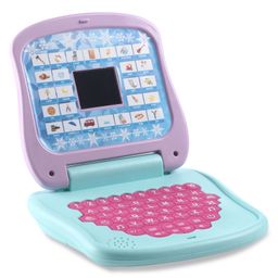 Babyhug Disney Frozen Educational Electronic Laptop with LED Screen for Kids| Computer Toy with Sound & Music| Alphabet & Number Learning| Activity Toy for 3+Yrs Boys & Girls| Best Birthday Gift-picture-0