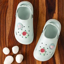 Toothless Candy Applique Detailed Slingback Clogs - Mint-image-75