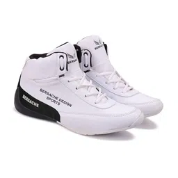 BERSACHE Men Leather Running Non-Marking Shoes-picture-13