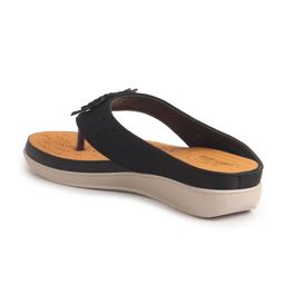 FAUSTO Textured Open Toe Wedge Sandals image 5