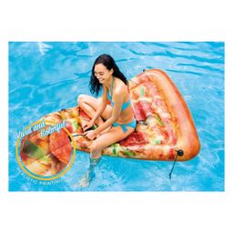 Intex Sliced Pizza Inflatable Swimming Pool Float Mat For Adults And Kids(Pack of 1Multicolor) image 4