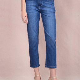Crimsoune Club Women Straight Fit Heavy Fade Stretchable Jeans-image-38